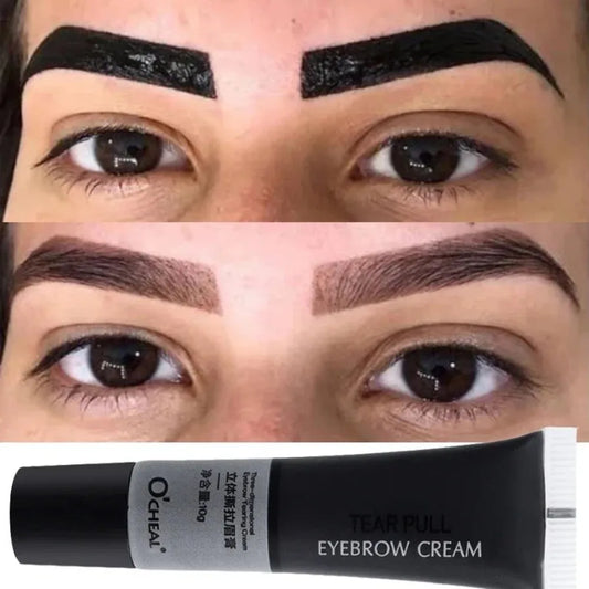 Professional Eyebrow Gel – Waterproof, Sweatproof, Long-Lasting Peel-Off Tint for Natural, Defined Brows