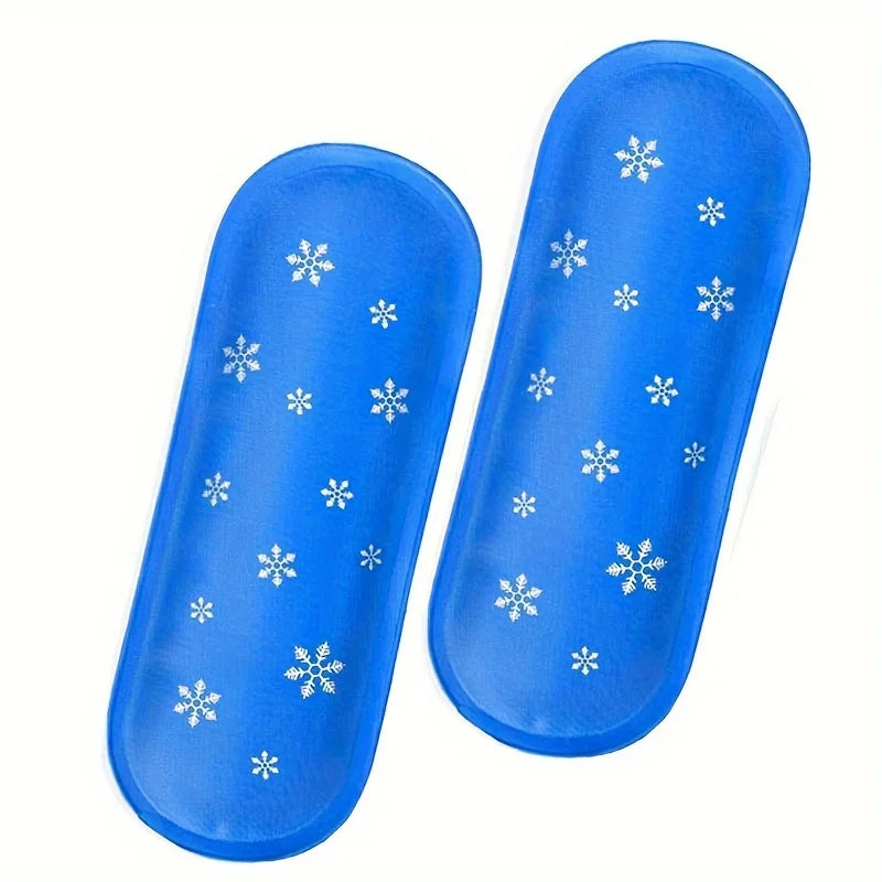 1/6pcs Insulin Gel Ice Bag Reusable Cooling Bag Refrigerated Ice Strip Cold Insulation Ice Pack for Pain Relief Medicine Storage