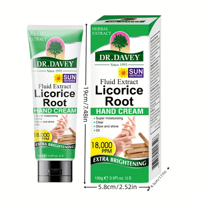 Licorice Hand CreamHand CreamMoisturizing Refreshing Non-Greasy Hydrating Hand Cream for Men and Women All Seasons Hand Care,Sui