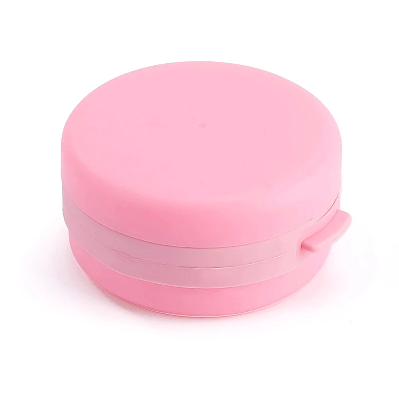 Portable Bathing Brush Hanging Bath Body Scrubber Soap Case Silicone Bathing Brush Massage Bath Brush Hair Tactile Brush
