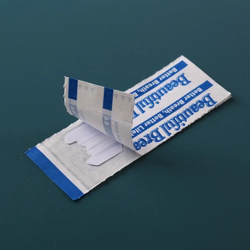 200/100/50PCS Transparent Breath Nasal Strips 2 Supports Stop Snoring Right Aid Nose Patch Good Sleeping Patch Better Breathing