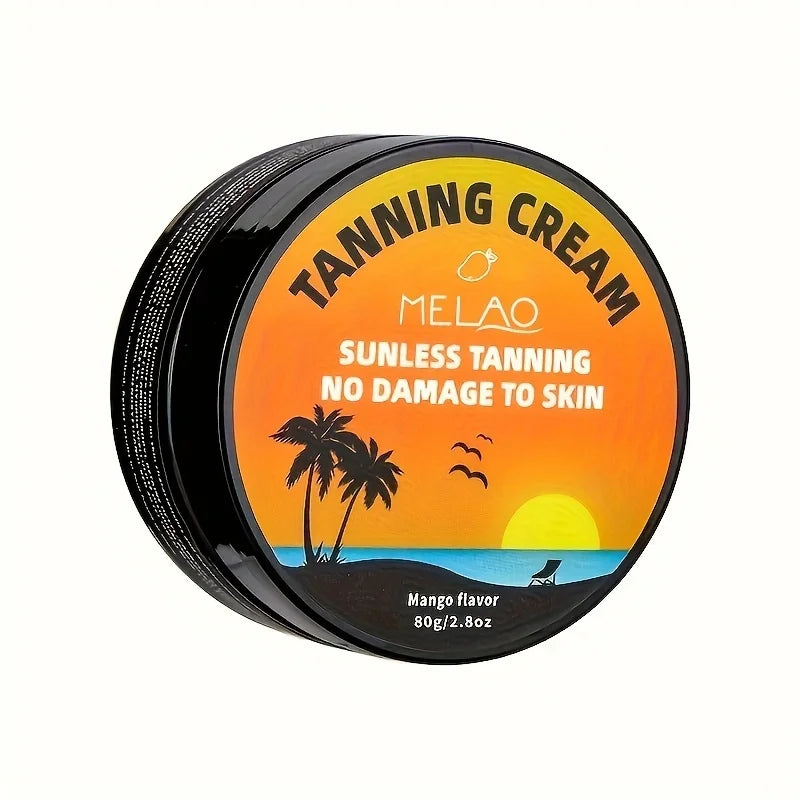MELAO Sunless Self Tanning Cream For Body, Sunless Tanning Lotion For Men & Women