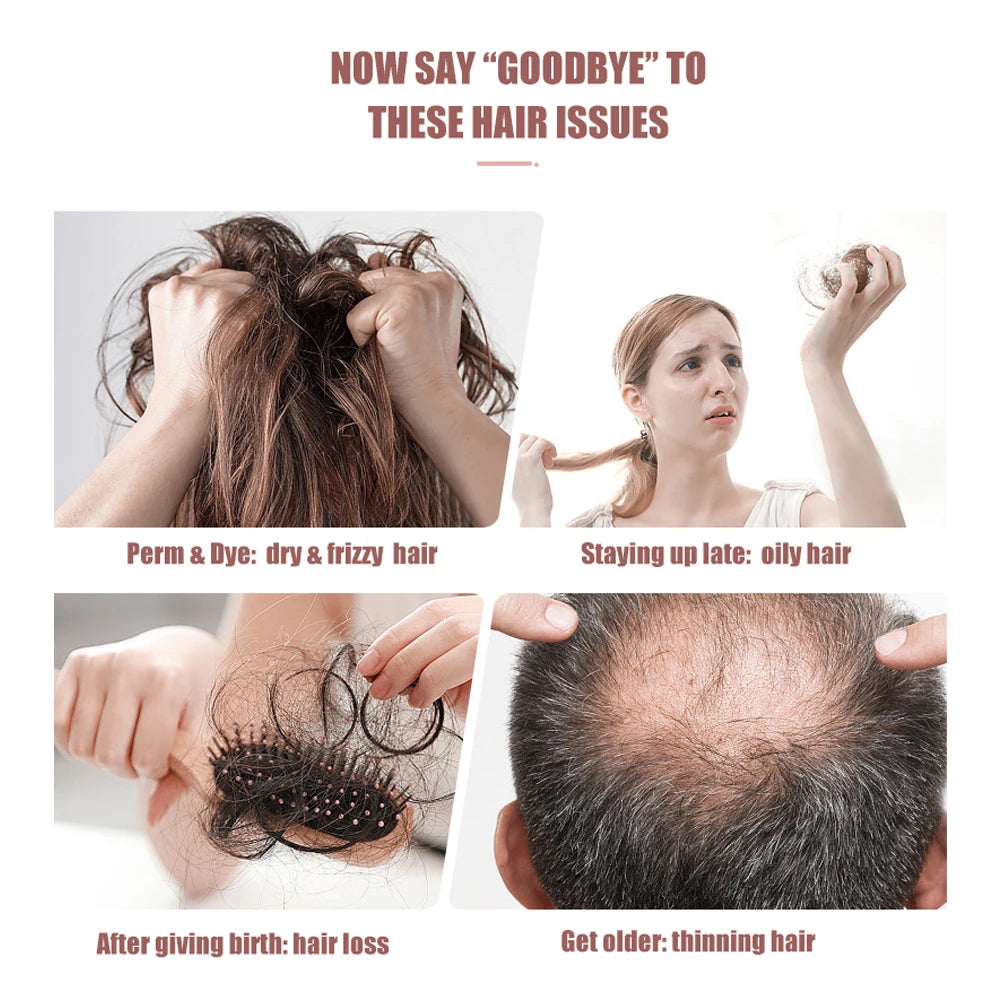 Electric Scalp Massage Comb Infrared Light Head Massager for Hair Growth Medicine Scalp Oil Applicator Anti-Hair Loss