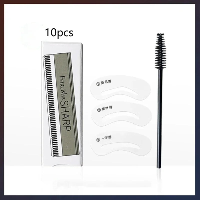 5pcs Professional Waterproof Microblading-Style Eyebrow Pencils – Long-Lasting, Smudge-Proof, Natural Tint Makeup Enhancers