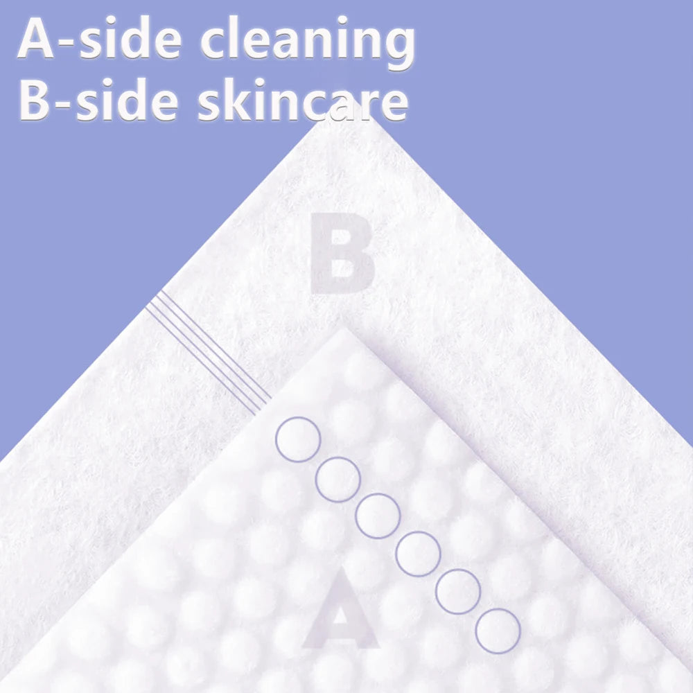 Extractable Face Wash Towel Disposable Cotton Makeup Beauty Salon Cleansing Face Wipe Towel Dry and Wet Dual Purpose Soft Towel