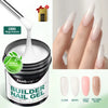 Nailpop 30/100g Hard Gel Milky Smooth UV Nail Gel for Quick Extension Long Lasting Soak Off Nail Builder Gel Nail Art Manicure