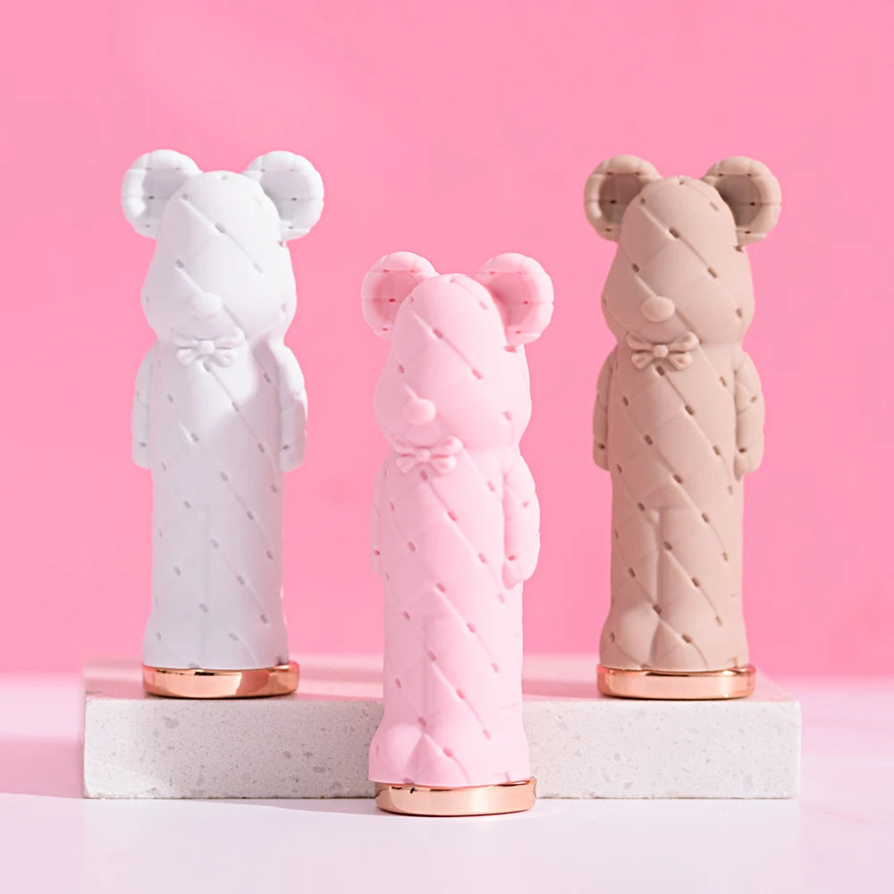 Beauty Glazed Bear Moisturizing Lipstick – Colored Lip Balm, Nourishing Lipstick, Easy-to-Apply Watery Lip Makeup