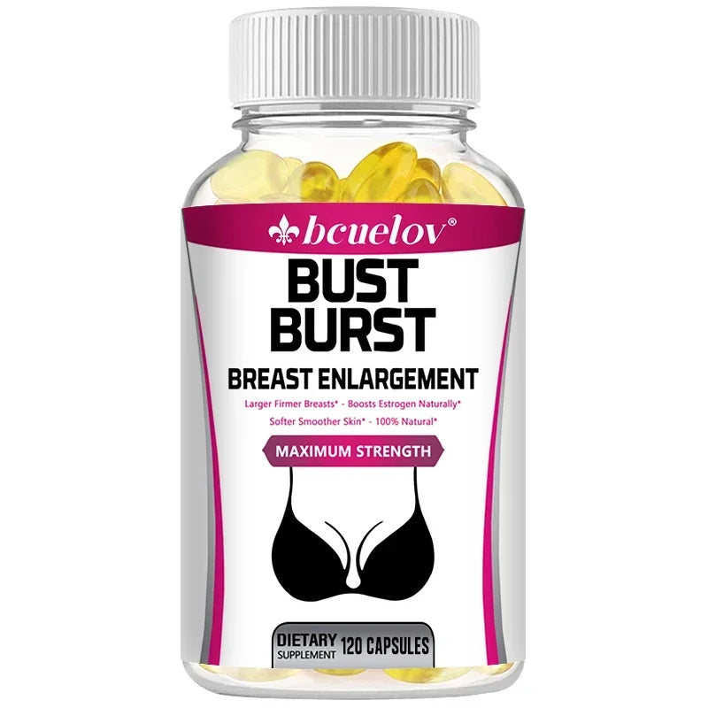 Natural Pueraria Supplement - 1000 Mg, Supports Breast Roundness, Firmness, Elasticity and Improves Women's Self-confidence