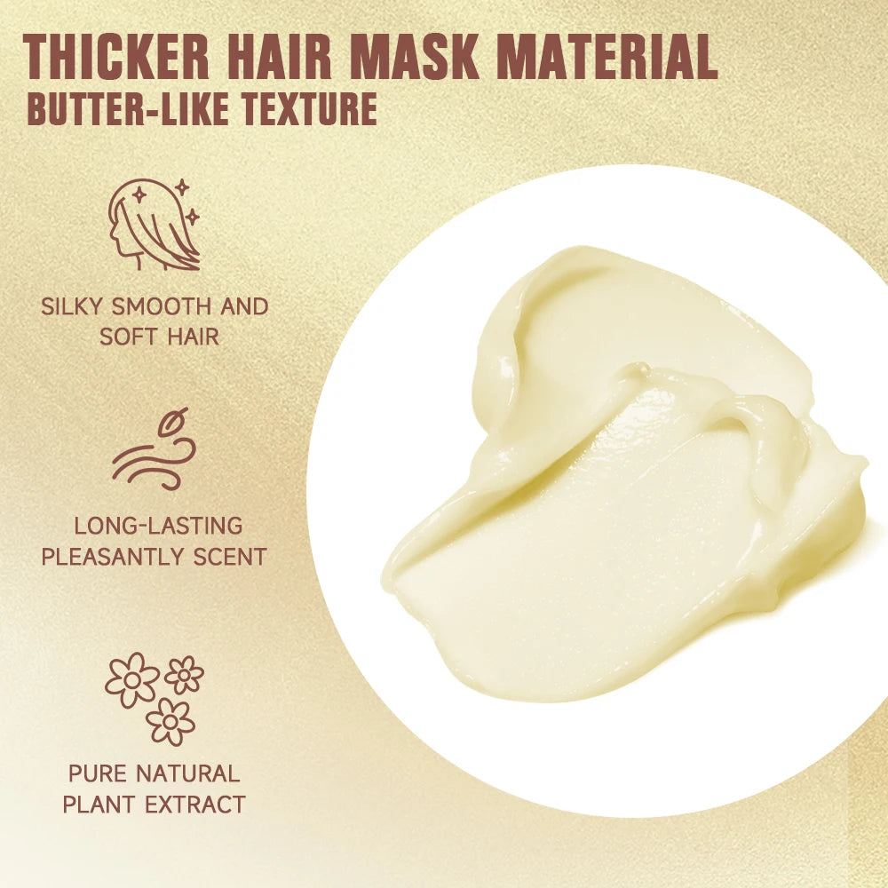 Karseell 500ml Collagen Hair Treatment Deep Repair Conditioning Argan Oil Hair Mask Essence for Dry Damaged Hair All Hair Type