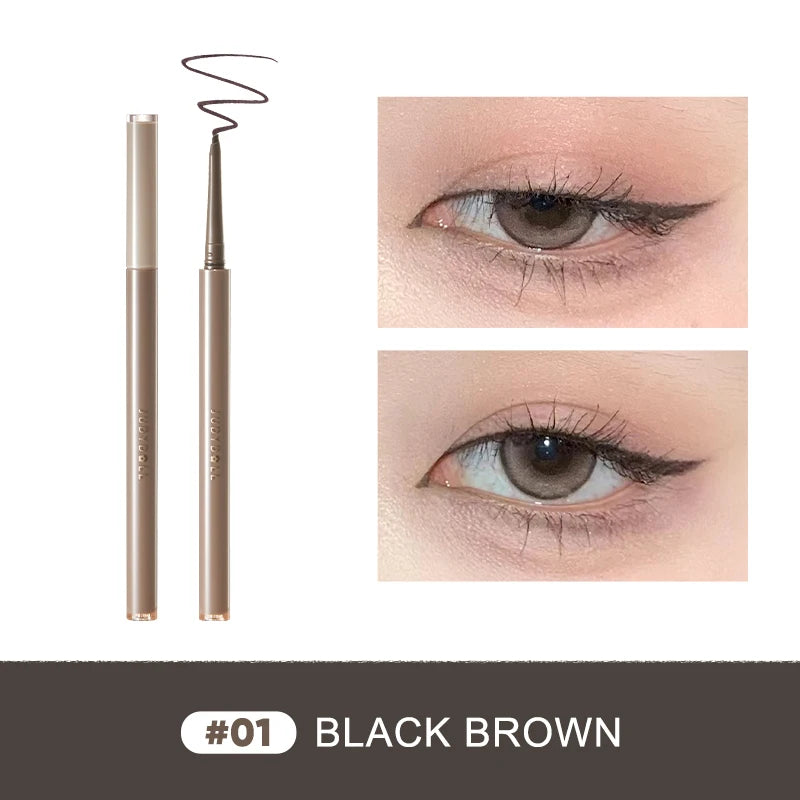 Judydoll Knife-Cut Gel Eyeliner Pencil – Precise Triangle Detailing, Smooth & Beginner-Friendly