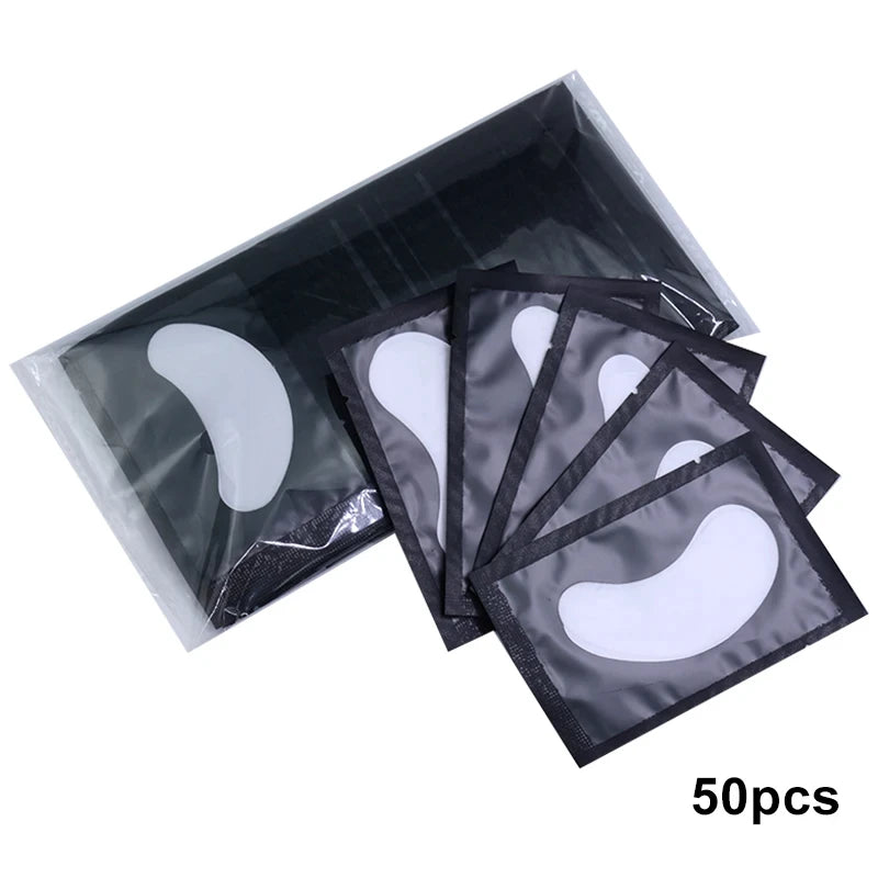 100pairs eye patches eyelash extension under eyelashes fake lashes stickers lash extension supplies patches for building eyelid