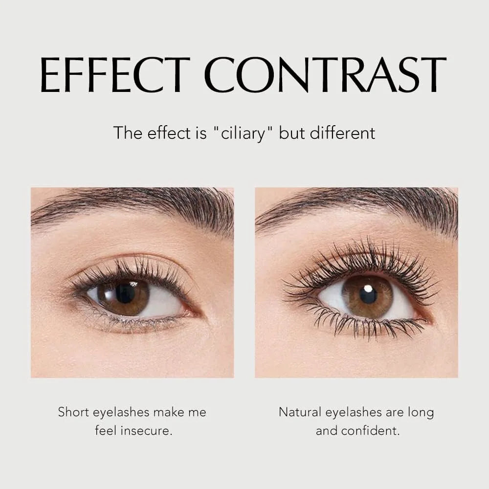 5D Waterproof Mascara Lengthens Eyelashes Extension Black Silk Fiber Mascara Female Makeup Cosmetic Bee Venom Curled Masc