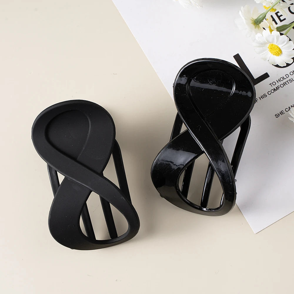 Women Large Hair Clamp Hair Clip Seamless Plastic Duckbill Claw for Women Girls Simple Hairpins Styling Tools Hair Accessories