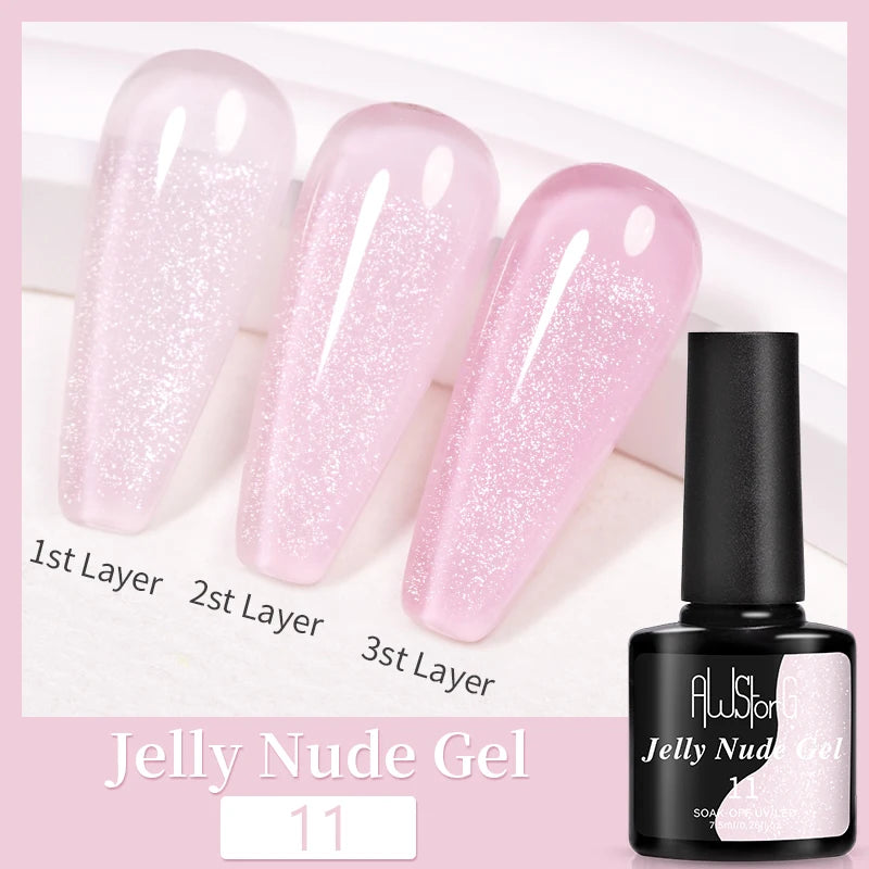 AWStorG 15ML Super Top Coat Function Gel No Wipe Matte Top Gel Transparent Soak Off UV LED NailArt Manicure Gel Varnish Primer
