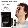90/60/30PCS Black Nose Strips Extra Strength Nasal Strips Better Sleeping Non-Invasive Anti Snoring Strips for Adult and Child