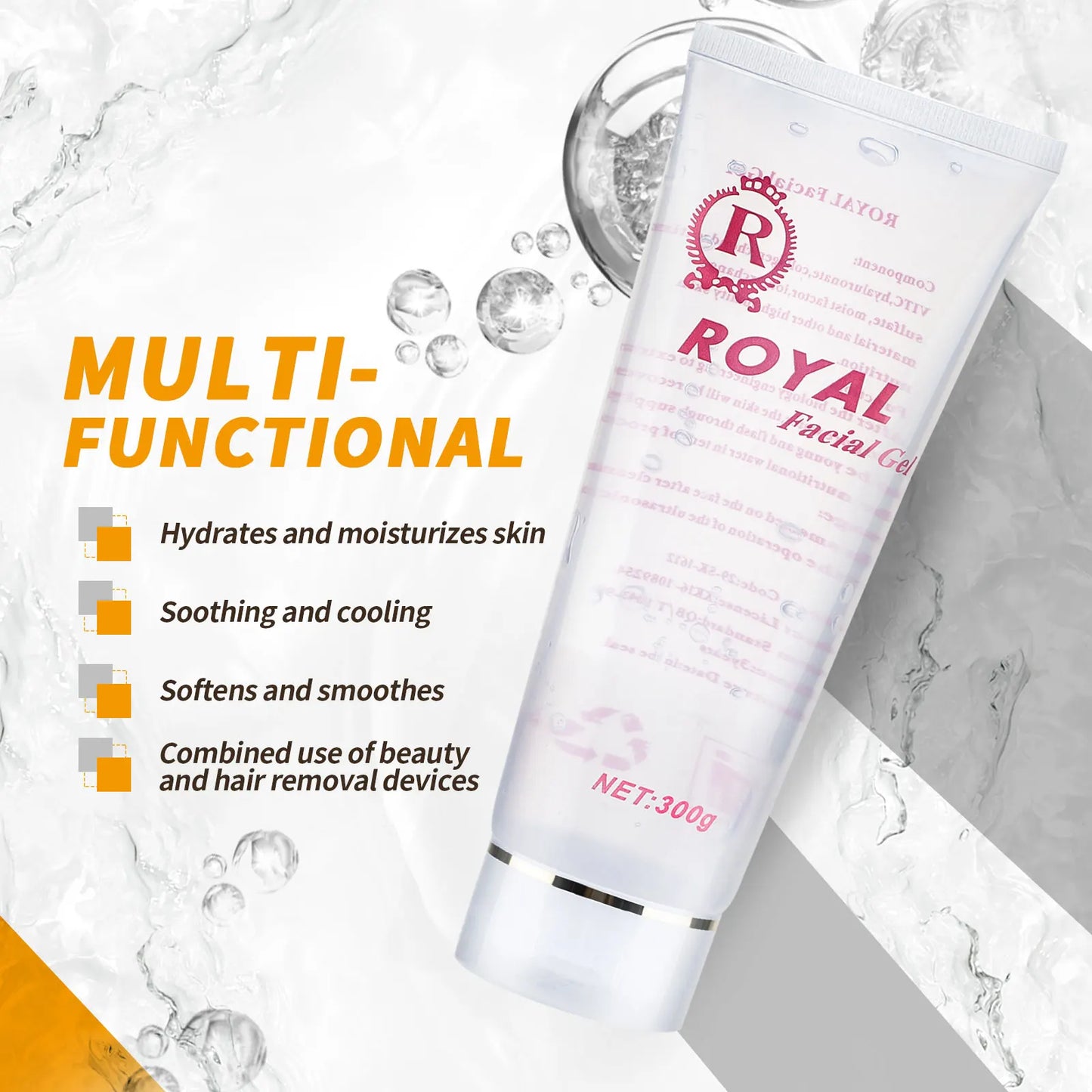 300g Ultrasonic RF Gel for 40K Cavitation Body Slimming Beauty Machine Radio Frequency Conductive Gel for RF Fat Burning Device