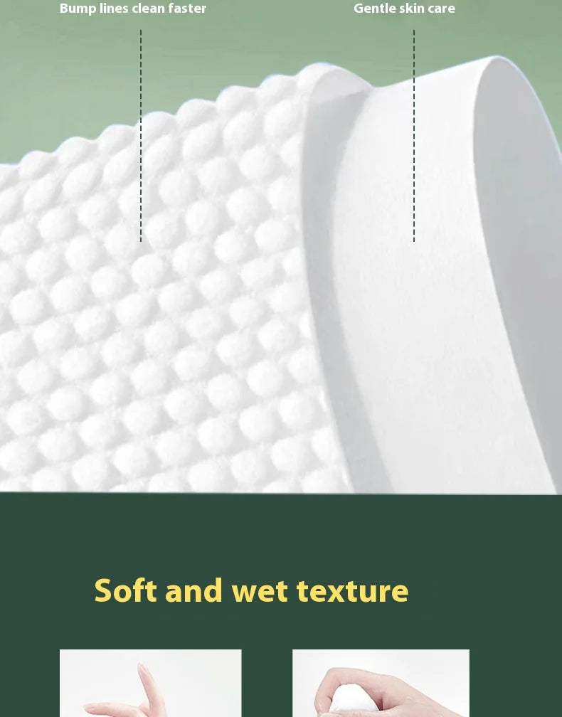 600g Enlarged Thickened Draw Type Disposable Face Wash Towel Makeup Remover Towel Face Wipe Face Wash Towel Cotton Towel