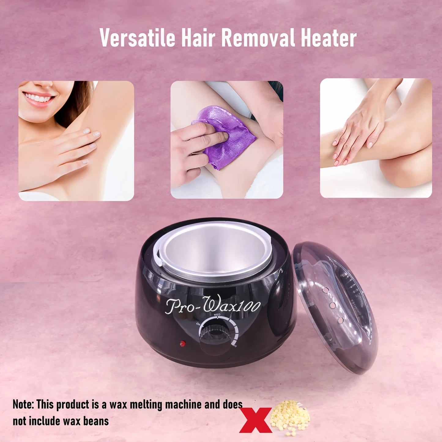 Professional Wax Warmer Heater for Depilatory Epilator Paraffin Wax Bean Bead Heating Machine Hair Removal Tool