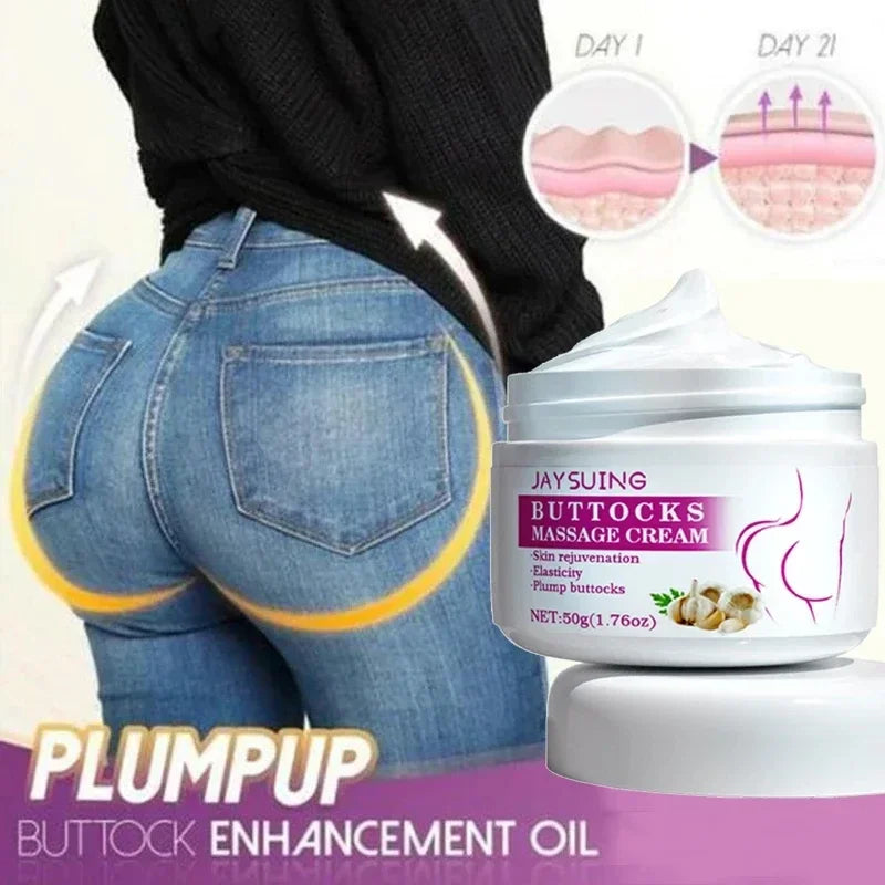 Hip Buttock Care Cream Women Butt Lifter Body Shaper Moisturizing Firming Body Massager Lotion Fast Growth Butt Sexy Curvy