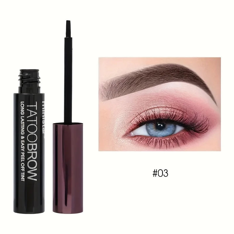 1PC Waterproof Peel-Off Eyebrow Gel Tint – Transfer-Proof Brow Enhancer for Fuller, Defined Natural Brows