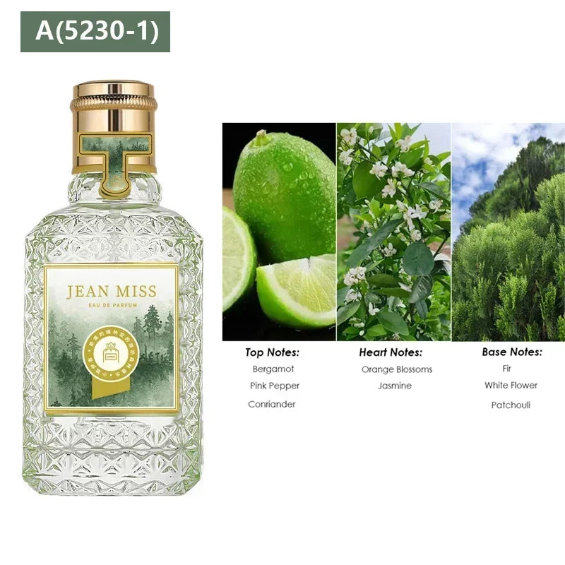 50ml Sweet Floral Fruity Notes Eau De Parfum Long Lasting Women's Perfume Fresh Light Scent Fragrances Body Spray Balminess Gift