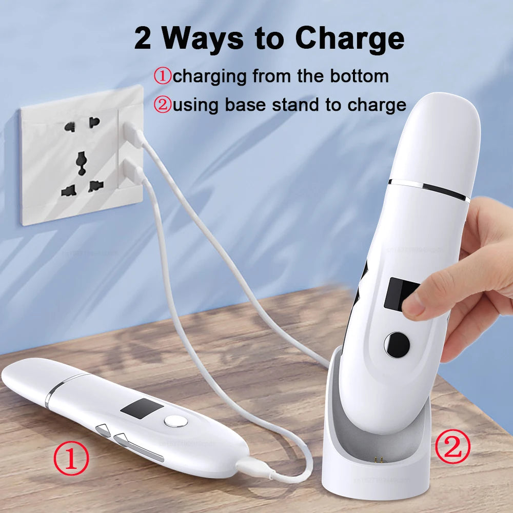 Blackhead Remover Electric Pore Face Cleaner Pimple Acne BlackHead Removal Black Dot Remove Ultrasonic Peeling Remover Blackhead