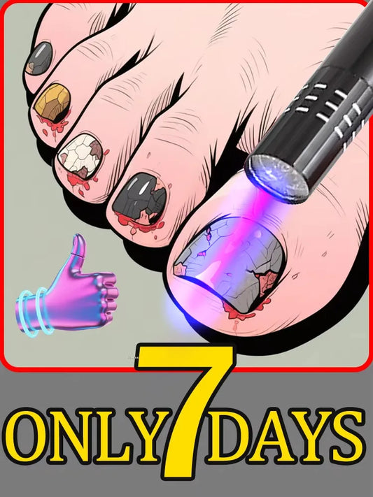 Nail repair blue light, nail care tools