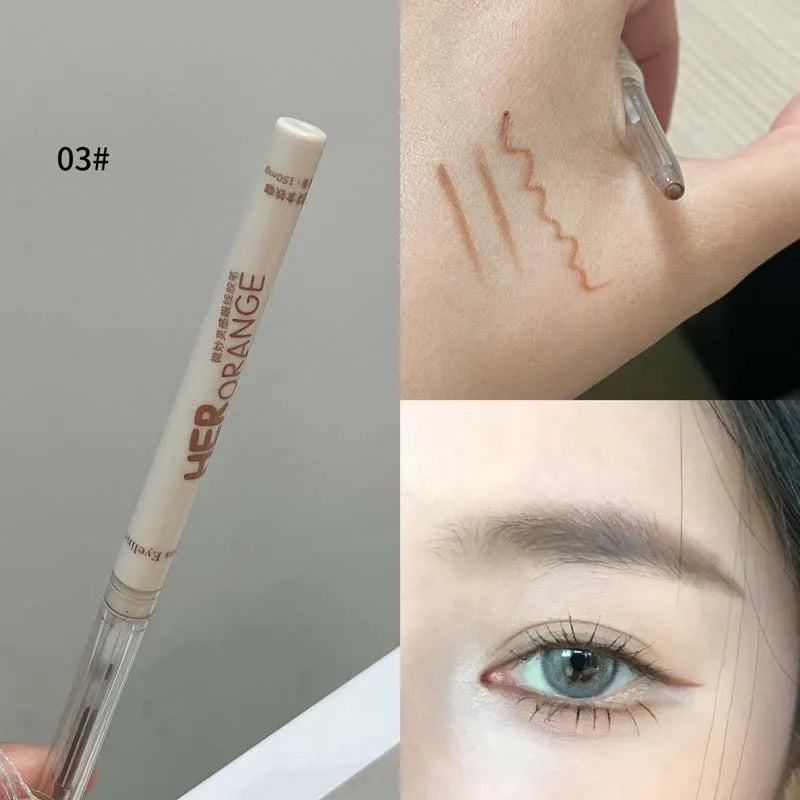 Herorange Subtle Inspiration Eyeliner Gel Pen Waterproof Non-Smudging Long-Lasting Eye Shadow Pen Beginner Eyeliner Pen