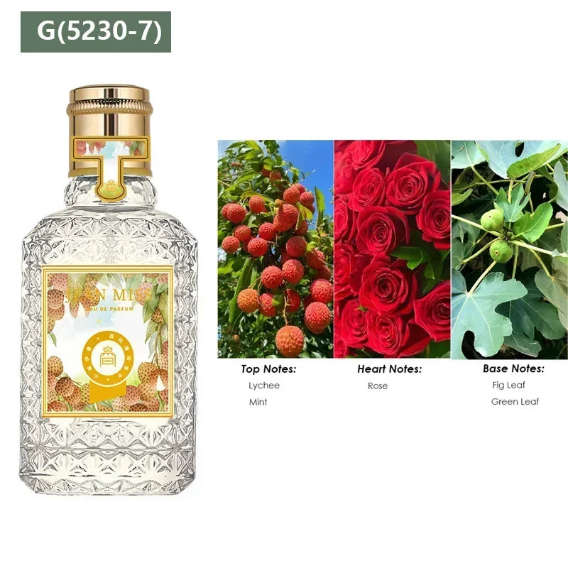50ml Sweet Floral Fruity Notes Eau De Parfum Long Lasting Women's Perfume Fresh Light Scent Fragrances Body Spray Balminess Gift