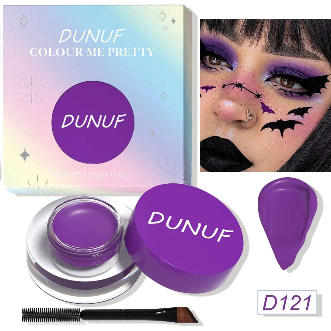 Multipurpose Cream Eyeshadow Eyeliner Waterproof Matte Finish 12 Shades For Professional Makeup Artists And Beginners