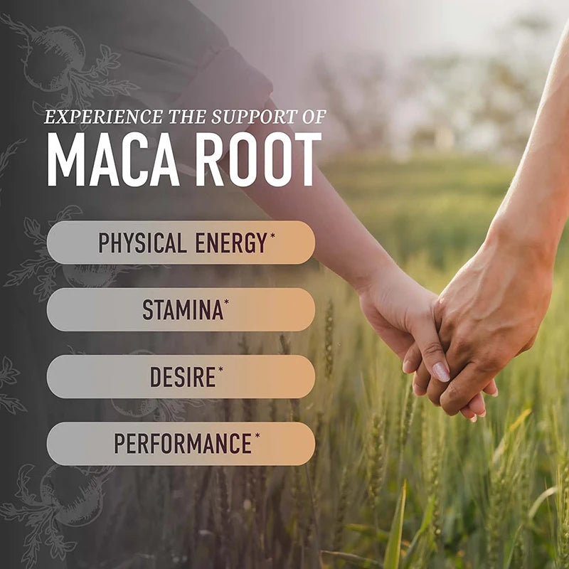 Maca Root Gummies - Enhances Energy, Endurance, Muscle Mass, Hormone Balance
