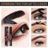 Fit Colors 4-color Tear Eyebrow Dye Multi-functional waterproof non-smironing stereoscopic Eyeliner eyebrow gel not easy to fade