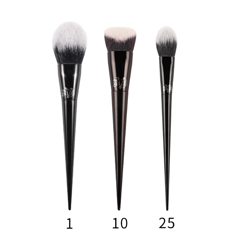 Kat Von D Makeup Brush Set & Kit Foundation Blush Highlight Concealer Powder Sculpting Eyeshadow Brush KVD Brand Makeup Brush