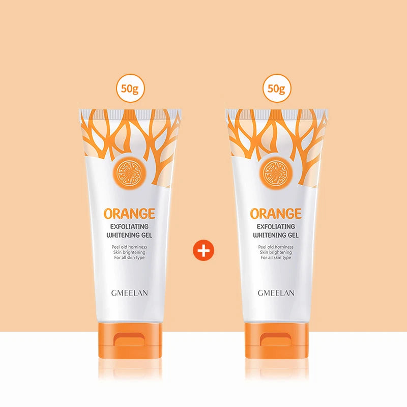 Orange Exfoliating Gel Dead Spot Remover Brighten Peeling 50g Gentle Repair Scrub Whiten Hydrating Moisturizer Korean Skin Care