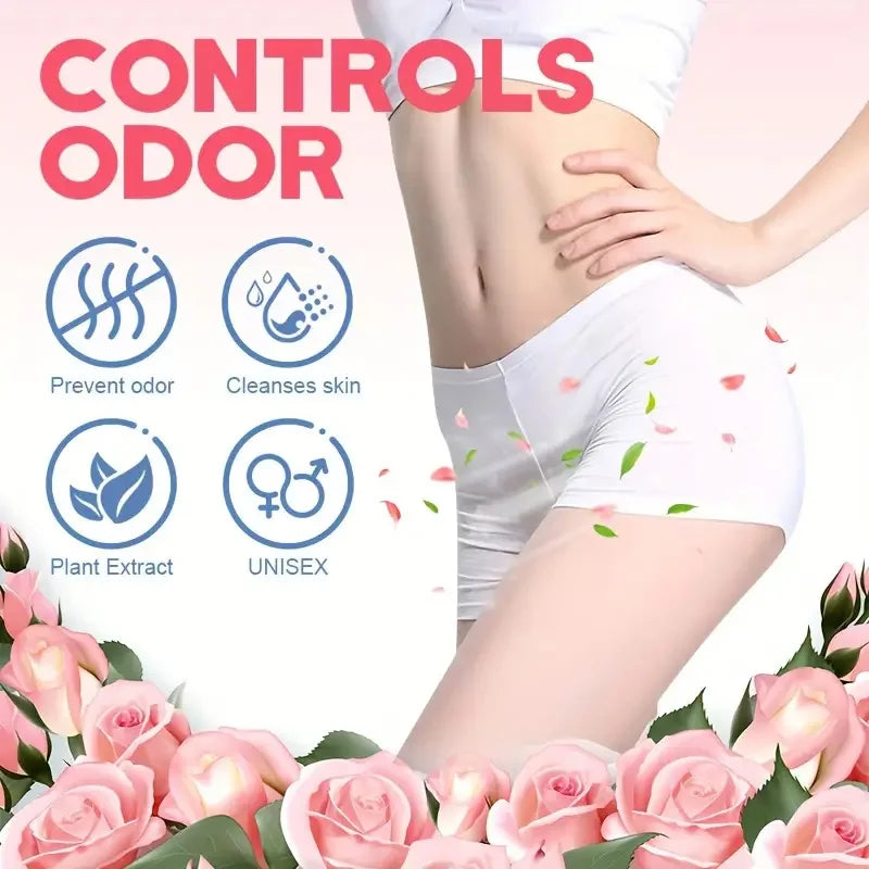 Intimate Fragrance cream for cleansing, deodorizing and perfuming the private parts and underarms of the body