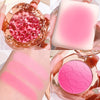 HISYI cute, pop, gradient blush, matte, delicate, daily nude makeup, brightens the color, naturally whitens students