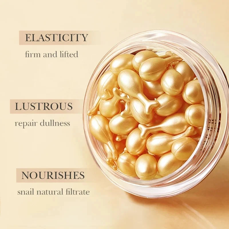 Hyaluronic Acid Capsules Serum Spot Acne Remover Whitening Face Serum Anti-Wrinkle Firming Brighten Skin Care Cosmetics