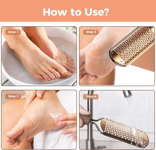 1pc Foot File Foot Scrubber Pedicure Callus Remover for Feet Easkep Professional Grater Rasp Foot Scraper Corns Callous Removers