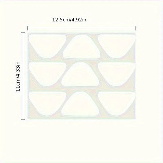 36/90PCS Forehead nasolabial fold patch PE material forehead and smile patterns transparent invisible nasolabial fold patch