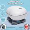 Head Massager with Adjustable Speed for Scalp Massage Red Light for Hair Care Soft Silicone for Deep Kneading of the Head