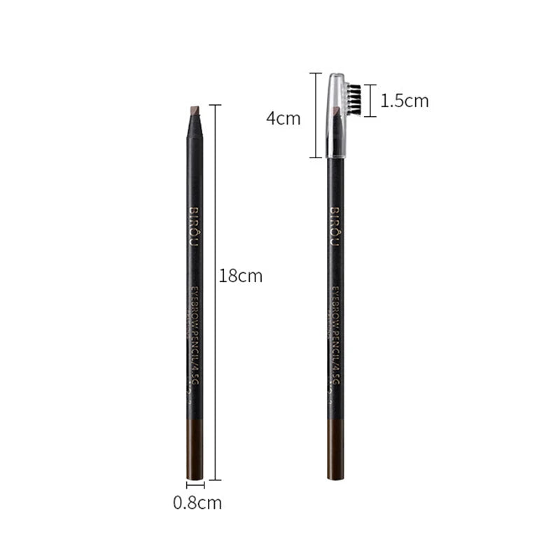 1PC Waterproof Eyebrow Pencil – 6 Natural Colors, Long-Lasting Tint Brow Pen for Defined, Smudge-Proof Eye Makeup