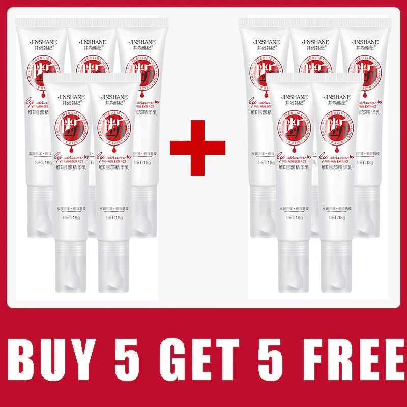 Moisturizing Lip Balm Fade Lip Lines Nourishing Hydration Lips Serum Anti-dry Remove Dead Fast Lightening Pink Mouth Lipstick