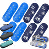 1/6pcs Insulin Gel Ice Bag Reusable Cooling Bag Refrigerated Ice Strip Cold Insulation Ice Pack for Pain Relief Medicine Storage