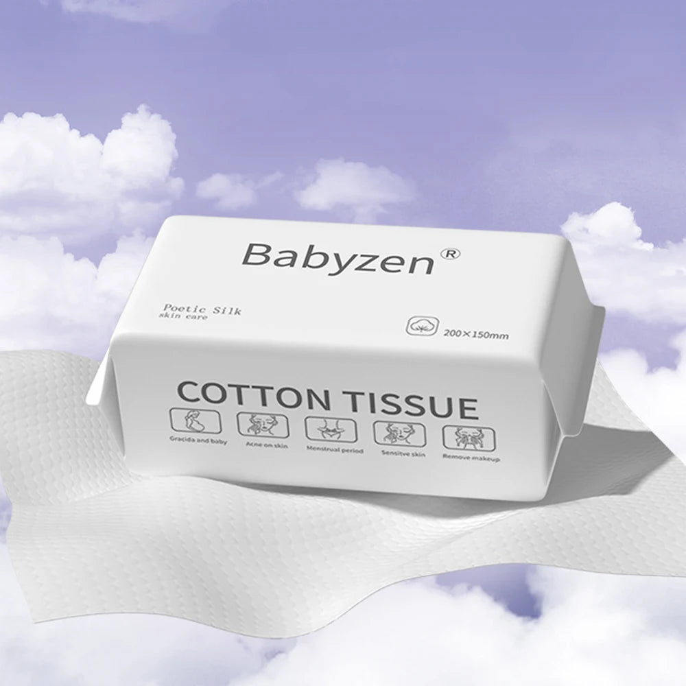 Extractable Face Wash Towel Disposable Cotton Makeup Beauty Salon Cleansing Face Wipe Towel Dry and Wet Dual Purpose Soft Towel