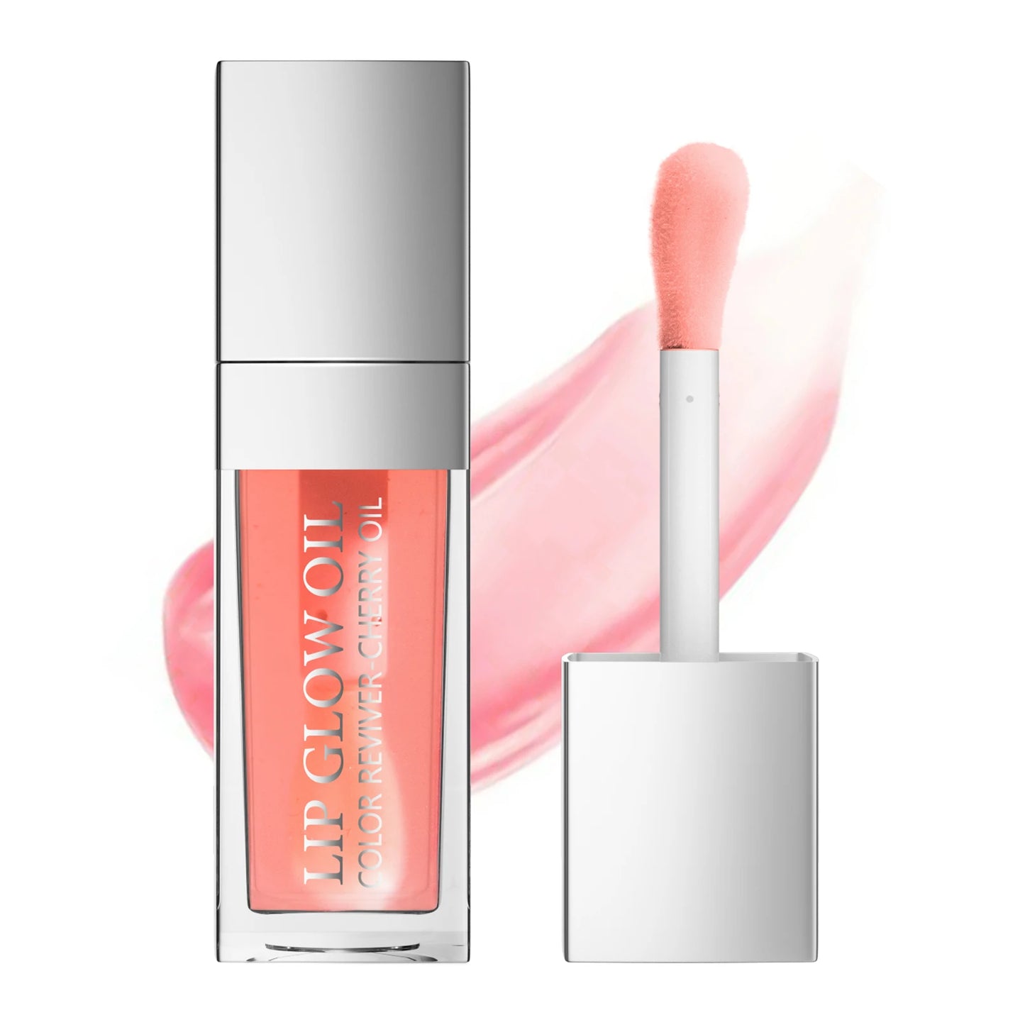 Crystal Jelly Moisturizing Lip Oil Plumping Lip Gloss Makeup Plump Lip Glow Oil Tinted Lip Plumper