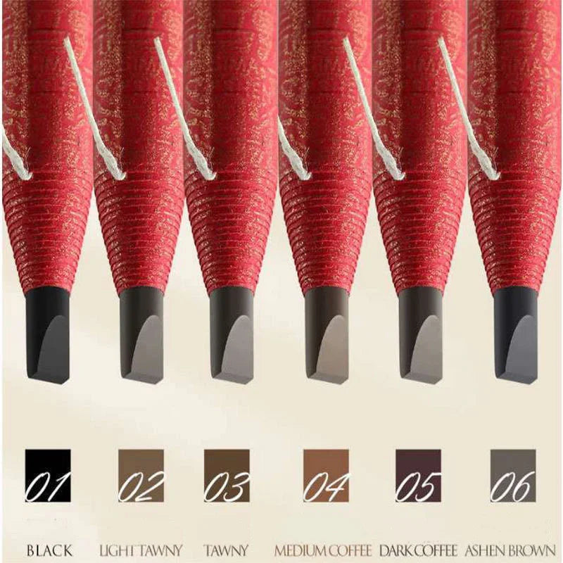Waterproof Eyebrow Pencil – Long-Lasting Brow Tint Enhancer for a Natural Lifted Look, Professional Eye Makeup Tool