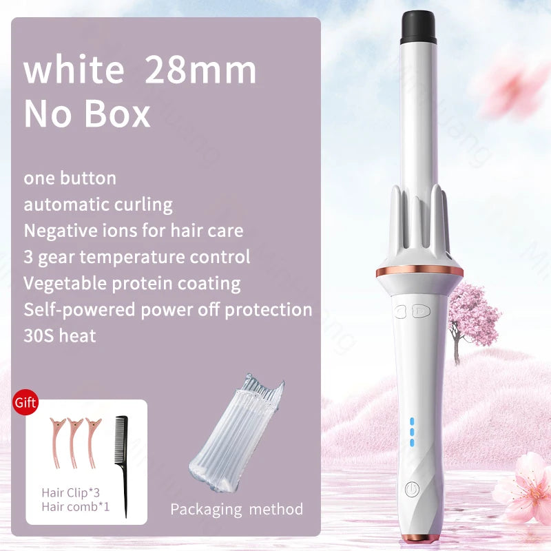 Automatic Hair Curler 28mm/32mm Large Wave Curling Iron Anion Fast Heating Professional Styling Curlers Curling Wand Hair Waver