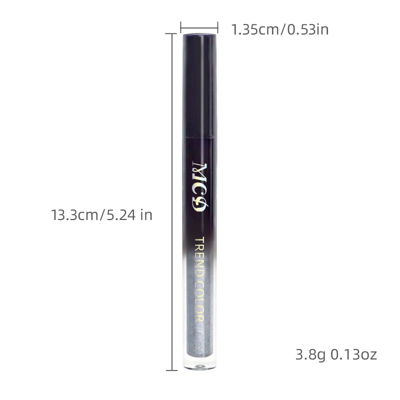 13-Shade Waterproof Liquid Eyeshadow Palette - High Shine Long-Lasting & Smudge-Proof Makeup Set for Glamourous Looks glitter
