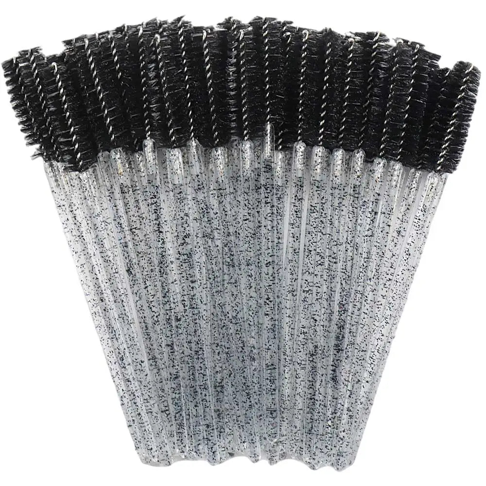 5/50 Pcs Eyelash Brushes False Eye Lashes Extension Tools Eyebrow Brush Mascara Wands Applicator Spoolers Lashes Cosmetic Tool