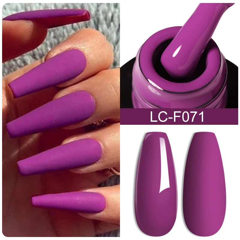 LILYCUTE Thermal Nail Gel Polish 3 Layers Temperature Shiny Color Changing Series Semi Permanent Soak Off UV Nail Gels Polish